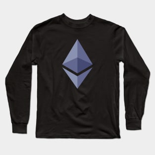 Etheum ETH Blue Long Sleeve T-Shirt